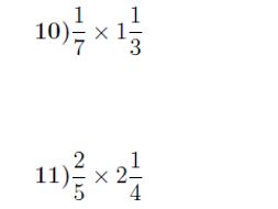 multiplying mixed numbers worksheet no 2 with solutions