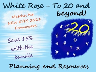 To 20 and Beyond! - White Rose Maths - Early Years BUNDLE