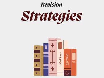 Revision Strategies Resource