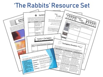 The Rabbits - Shaun Tan and John  Marsden - Comprehensive resource set