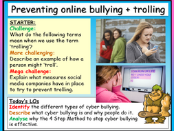 Trolling , Cyber Bullying - Online Safety