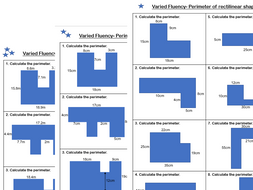white rose maths year 4 perimeter of rectilinear