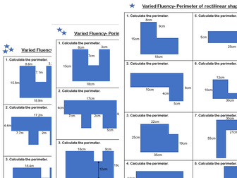 White Rose Maths - Year 4 - Perimeter of Rectilinear Shapes