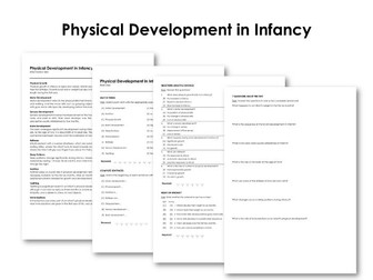 Physical Development in Infancy