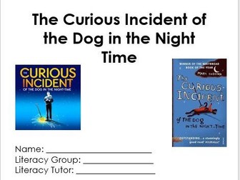 The Curious Incident - Guided Reading Booklet