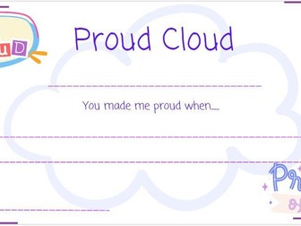 Proud Cloud certificate