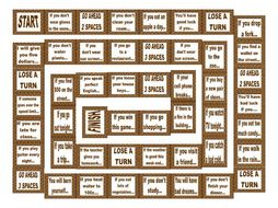 Conditional Sentences Types 0 and 1 Board Game