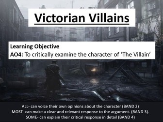 Y7 Victorian Villains SoW