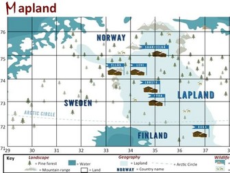 Lapland map skills