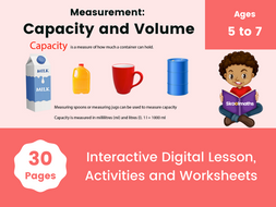Measurement: Capacity and Volume | Teaching Resources