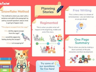 Planning Stories: 11+ & KS2 Creative Writing