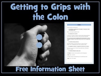 Colons Information Sheet