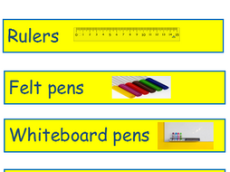 14 Colourful Drawer Labels Ks1 And Ks2 By Koconnor79 Teaching