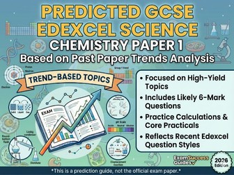 GCSE Edexcel Combined Science Chemistry Paper 1 (Foundation)(Paper 2)