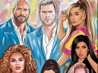 Celebrity Coloring Pages Book