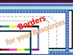 borders to use in your powerpoint resources free by resource creator