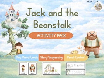 Jack and the Beanstalk EYFS Literacy Activity Pack | Fairy Tale Resources
