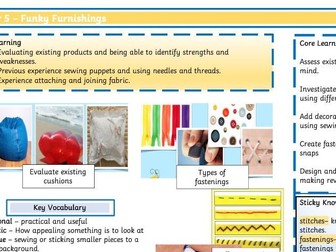 DT Knowledge Organisers whole school - based on PlanBee Whole school planning - Spring Term