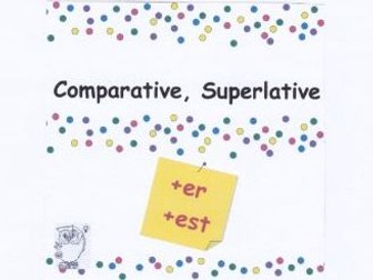 comparative, superlative - comparative adjectives