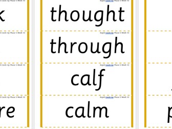 Rapid Catch Up Phase 5 Week 10 (Supports Little Wandle)