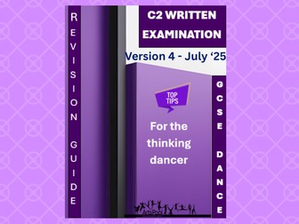 AQA GCSE Dance C2 Revision Guide