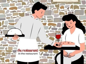 French Activity Booklet: At the Restaurant | Games, Role Play & Cultural Activities