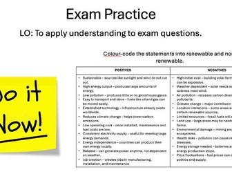 L15 Economic Activity Exam Practice - Edexcel iGCSE Geography
