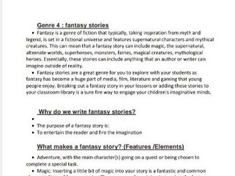 Year 6 English Cambridge Checkpoint Notes