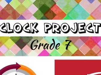 MYP- year 2- CLOCK PROJECT- Assessment