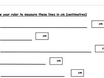 Year 1 Maths Length and height- compare, measure 4 activities