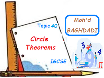 Unit2-T40-IGCSE-Circle Theorems