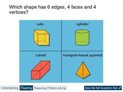 Y3 Geometry: 3D shapes questions | Teaching Resources