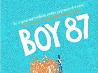 'Boy 87' Novel KS3 Scheme of Learning