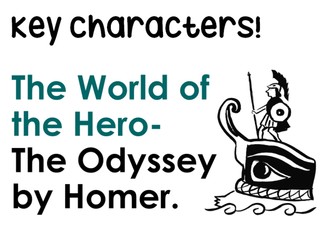 GCSE The Odyssey - characters images