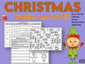 A Christmas Story: Rudolph and the Elf  KS1