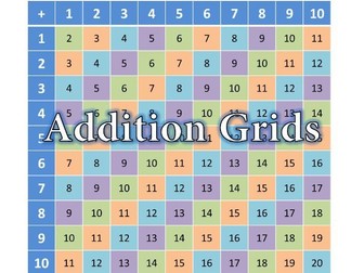 Addition Grids