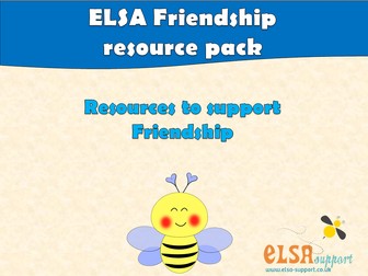 ELSA SUPPORT FRIENDSHIP RESOURCE PACK