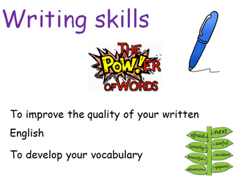 Improving Creative writing skills