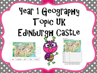 Year 1 Features of a castle (Scotland Edinburgh Castle)