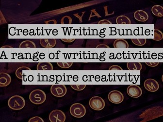 Creative Writing Bundle