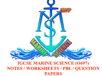 IGCSE-P11/ AWP Marine Science (0697) Practice Paper (Q)