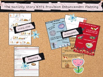 The nativity story EYFS enhancement planning