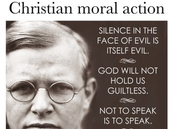 Christian Moral Action Booklet OCR A-Level RS