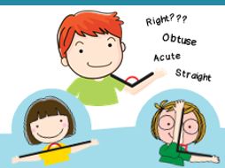 Types of Angles Worksheet (Straight, Acute, Right, Obtuse) Geometry