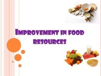 Food resources