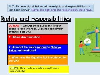 Rights and responsibilities