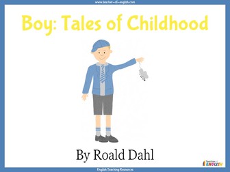 Boy by Roald Dahl