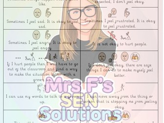 Being Safe Even When I Don't Feel Ok - Social Story