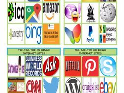 Internet Sites Tic-Tac-Toe or Bingo