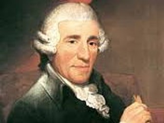 Haydn 101 GCSE performance and analysis sheet - 2nd movement for AQA course